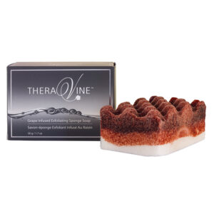 Grape Infused Exfoliating Sponge Soap